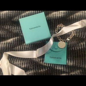 Tiffany & Co. Round Tag Bracelet